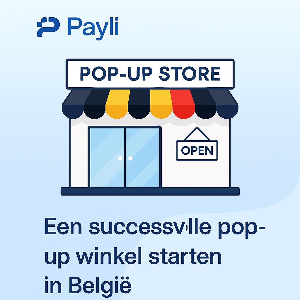 pop up winkel starten in België