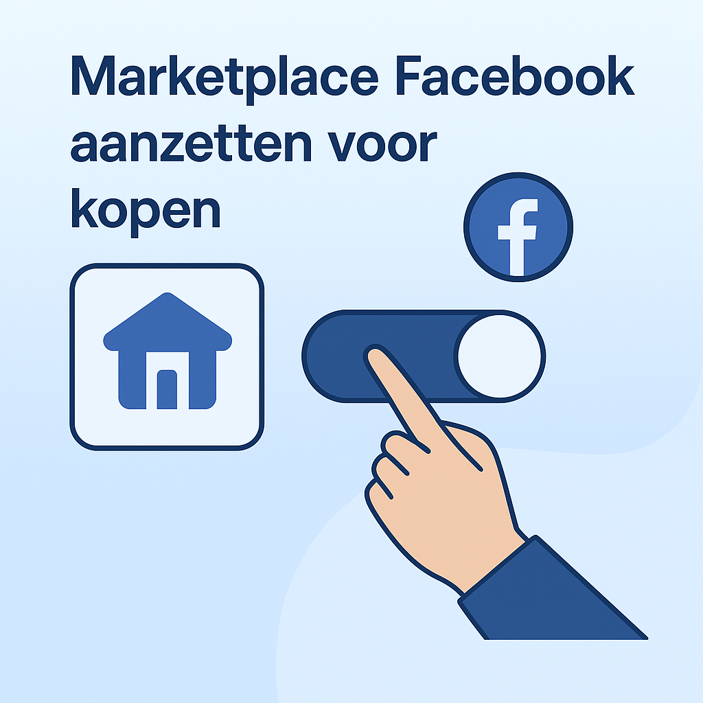 Marketplace facebook aanzetten voor kopen en verkopen